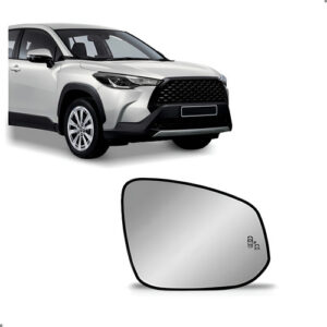 Lente Retrovisor Corolla Cross 2021 A 2026 Pt.cego Direito