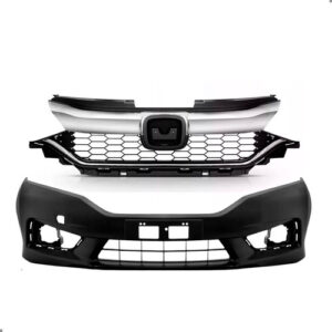 Parachoque E Grade Para Honda City 2018 2019 2020 2021 Preto