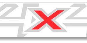 Kit Adesivos Ranger 4x4 2017 A 2018 Prata/branco