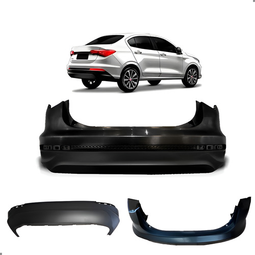 Parachoque Traseiro Para Cronos 2018 2019 A 2022 1a Linha