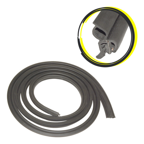 Guarnicao Porta Malas Com Aba 3450mm Gol 1998