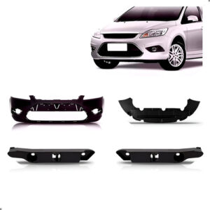 Envolvente Para Focus Dianteiro 2009 A2013 Guias 1a Linha Preto