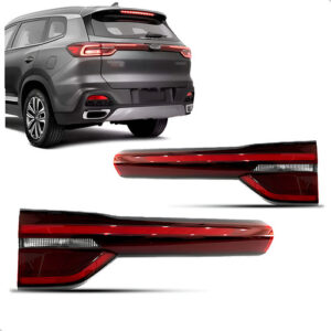 Par Lanterna Traseira Tiggo 8 2021 A 2023 Porta-malas C/ Led Ambos Lados Vermelho