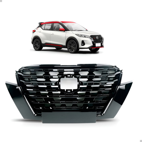 Grade Kicks 2021 A 2023 Black Piano Friso Completa 1a Linha