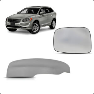 Kit Capa E Lente Retrovisor Volvo Xc60 2014 A 2017 Esquerdo Esquerdo