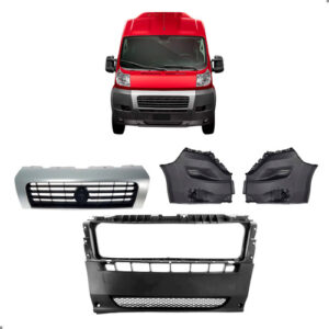 Kit Parachoques E Grade Radiador Ducato 2018 2019 2020 2021 Para Pintar