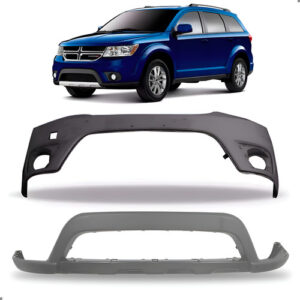 Parachoque Para Journey 2012 2013 A 2018 Dianteiro 1a Linha  Preto