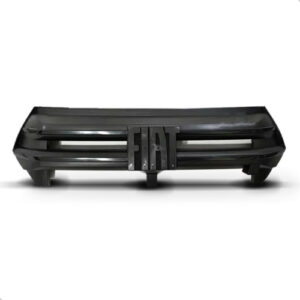 Kit Grade Com Emblema Para Fiat Mobi 2021 A 2023 Black Piano Preto