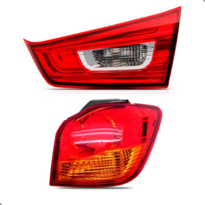 Kit Lanterna Para Asx 2011 A 2022 Canto E Mala Tampa Direita Direito/passageiro Vermelho