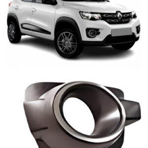 Grade Parachoque Para Kwid 2017 A 2022 C/m Aro Cromado Direito/passageiro Brilhante