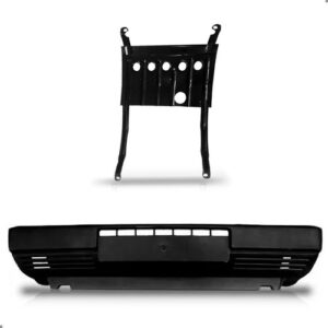 Kit Envolvente Para Fiat Uno 1988 A 2002 Com Protetor Carter Preto