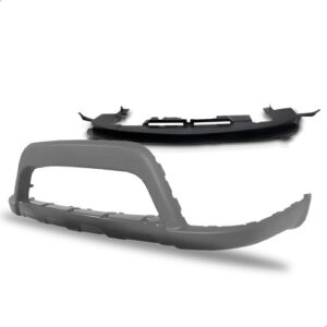 Kit  Spoiler Dianteiro + Defletor Dodge Journey 2011 A 2018  Preto