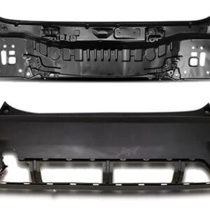 Kit Tampa Traseira Com Parachoque Painel Corolla Cross 22/26 Preto