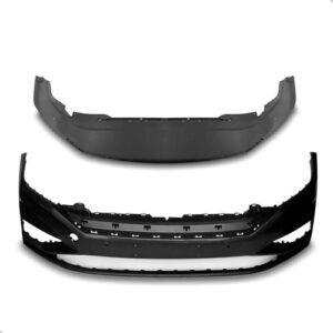 Kit Parachoque Vw Jetta 2019 A 2022 Com Spoiler Inferior Preto