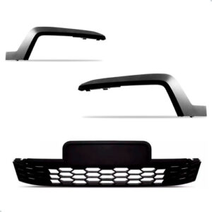 Kit Grade Central Saveiro Cross 2017 A 2022 C/ Molduras Preto