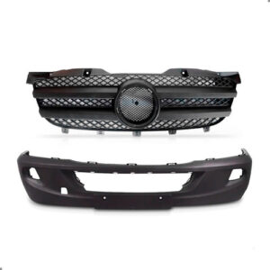 Parachoque Para Sprinter 2012 2013 2014 Com Grade 1a Linha  Preto
