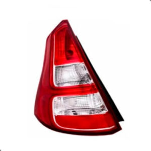 Lanterna Traseira Para Sandero 2012 2013 2014 Com Friso Crom Esquerdo/motorista Vermelho