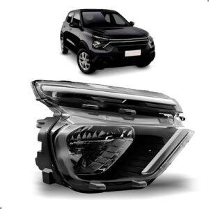 Farol Sem Led Para Citroën C3 21 22 2023 2024 2025 1ª Linha Direito/passageiro