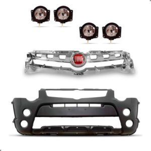 Kit Frente Strada 2013 2014 A 2020 Kit Milha E Grades Preto