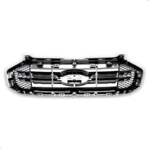 Envolvente Diant. E Grade Cinza Para Ford Ranger 2020 A 2024