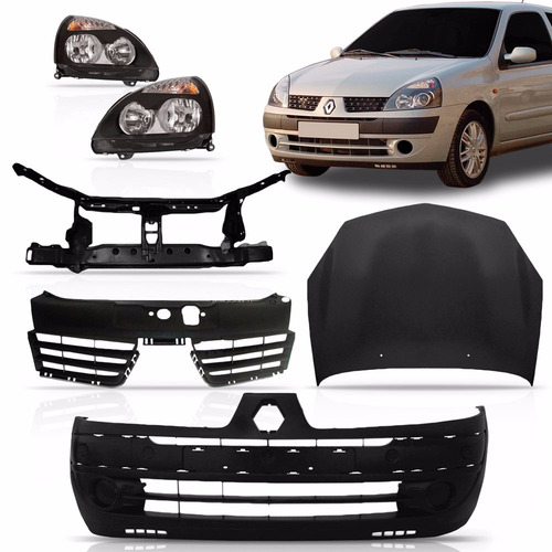 Kit Frente Renault Clio 2003 A 2005 Hatch & Sedan
