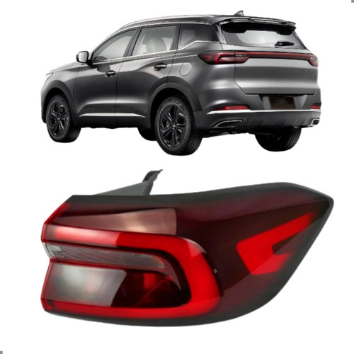 Lanterna Traseira Para Tiggo 7 Sport 2024 2025 2026 Esquerdo/motorista