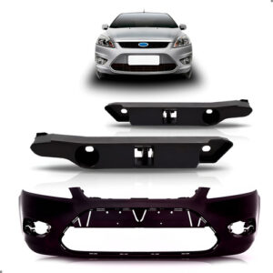 Kit Envolvente Dianteiro Focus 2009 A 2013 C/guias 1a Linha  Preto