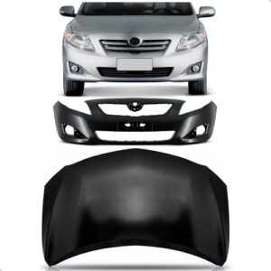 Capo E Parachoque Dianteiro Toyota Corolla 2009 A 2011