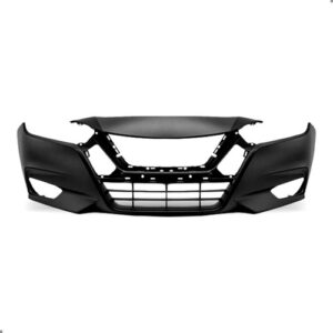 Parachoque Dianteiro Versa 2021 2022 2023 Com Furo Camera Preto