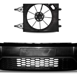 Kit Parachoque Para Gol G8 Gviii 2018 A 2023 Com Defletor Para Pintar