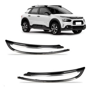 Par Friso Farol C4 Cactus 2019 A 2024 C/ Moldura Cromada Cromado