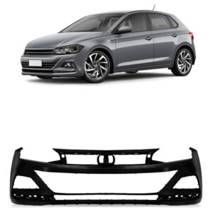 Parachoque Dianteiro Polo 2018 2019 A 2022 1a Linha Novo Preto