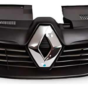 Grade Radiador Sandero Logan 2014 A 2019  C/ Cinturão Preto