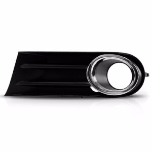 Par Moldura Friso Cromado Milha Saveiro G5 2009 10 11 2012 Preto