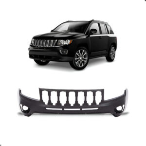 Parachoque Dianteiro Superior Compass 2011 A 2016 1a Linha  Preto