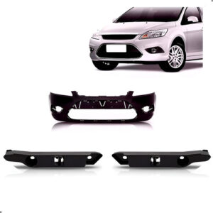 Para-choque Para Focus 2009 2010 A 2013 Dianteiro 1a Linha Preto