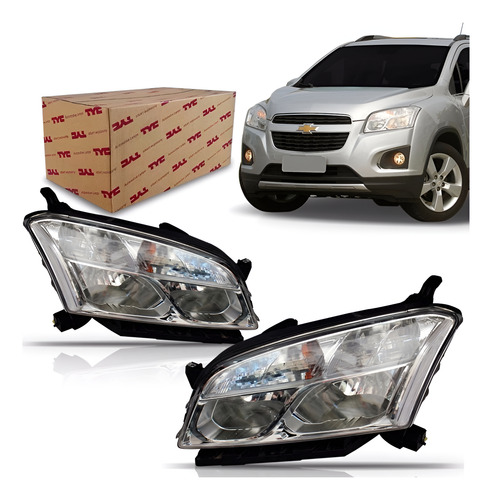 Par Farol Chevrolet Tracker 2014 2015 2016 Direito E Esquerdo