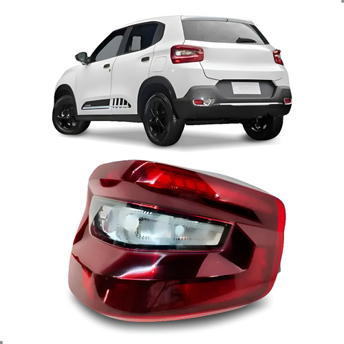 Lanterna Traseira Para C3 2021 2022 2023 2024 2025 2026 Esquerdo/motorista