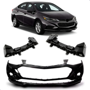 Envolvente Dianteiro Cruze 2017 A 2019 Com Guias Novo Preto