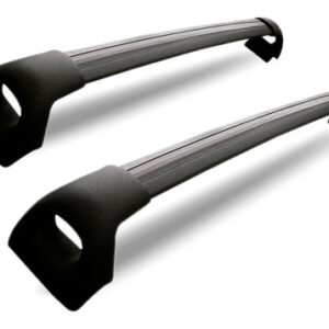 Bagageiro Teto Polo 2003 A 2012 Preto + Bau 270 Litros 50 Kg Preto