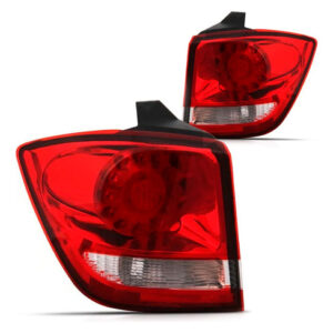 Par Lanterna Traseira Journey 2010 A 2015 Bicolor Com Led Bicolor