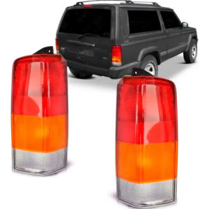 Par Sinaleira Traseira Cherokee 99 A 2001 Tricolor Mod 1997