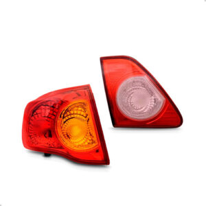 Jogo Sinaleira Corolla 2009 A 2011 Canto E Tampa L. Esquerdo Ambos Lados Vermelho