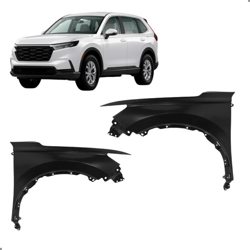 Par Paralama Dianteiro Para Crv 2024 2025 2026