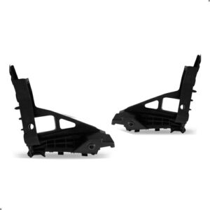 Kit Parachoque Para Nivus 2020 2021 22 A 2024 Com Par Guias - Preto