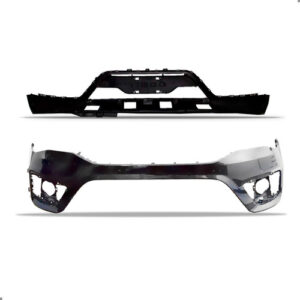 Kit Parachoque Tiggo 2 Ano 2018 A 2021 Superior E Inferior Preto