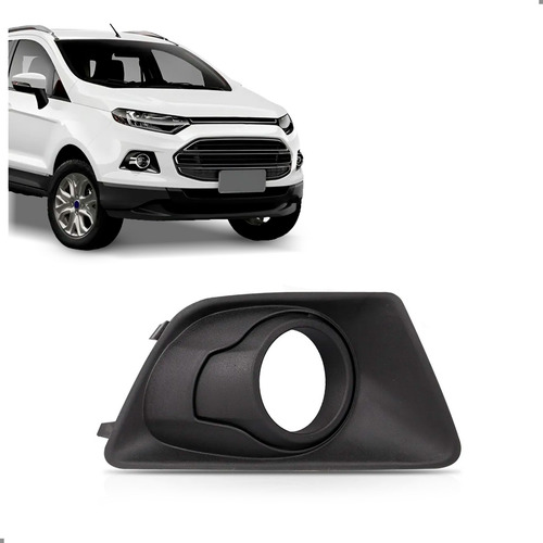 Grade Milha Parachoque Para Ecosport 2013 2014 2015 A 2017 Lado Direito