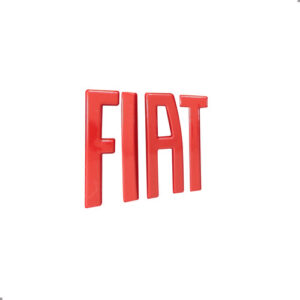 Logo Volante Para Fiat Pulse Fastback Argo Cronos Vermelho