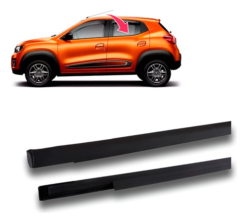 Pestana De Porta Externa Traseira Kwid 2017 A 2021 Esquerda