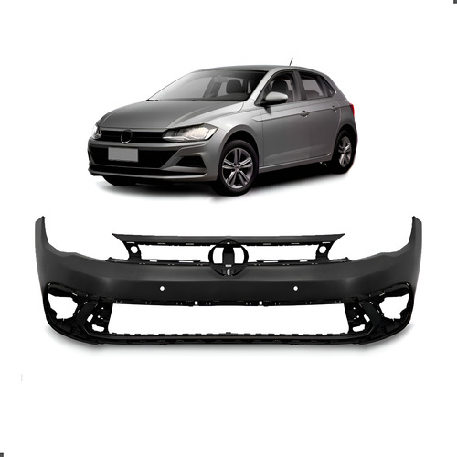 Envolvente Dianteiro Para Polo 2022 2023 A 2025 1a Linha  Preto